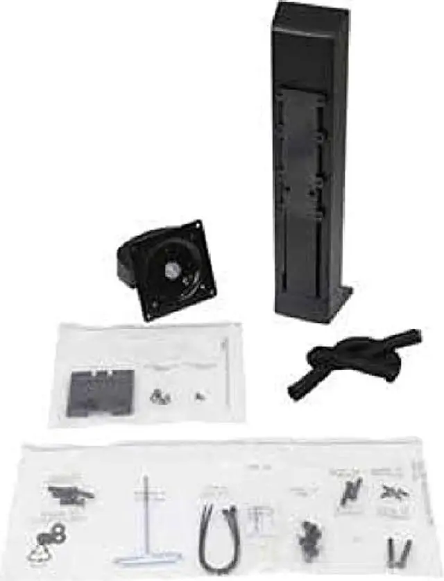 Alt view image 6 of 8 - Monitor Riser For 24" Monitors 30 Degree Tilt Black Supports 16 lb 97935085