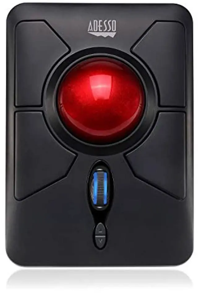 Alt view image 18 of 20 - Adesso iMouse T50 - Wireless Programmable Ergonomic Trackball Mouse