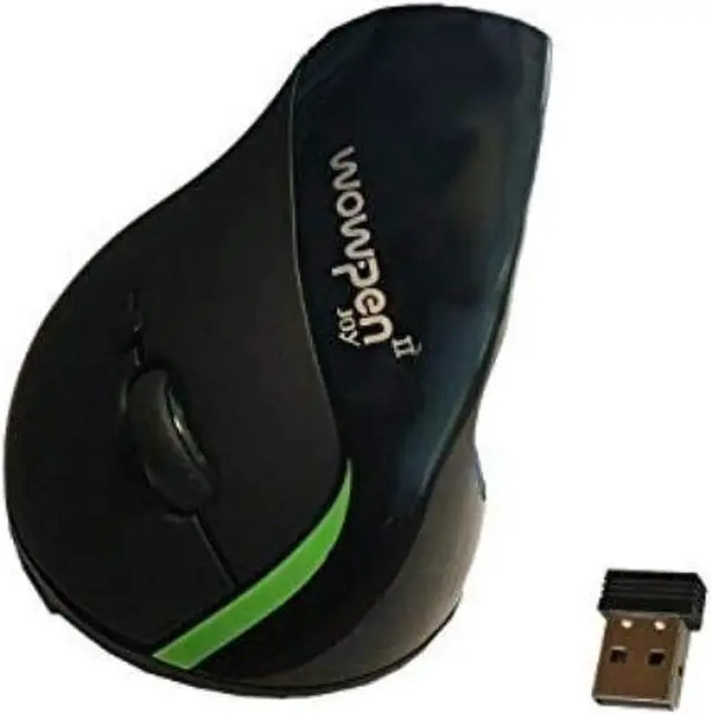 Alt view image 8 of 10 - Ergoguys Wow Pen Joy II Wireless Ergonomic Computer Mouse
