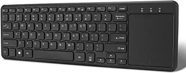 Alt view image 12 of 14 - ADESSO WKB-4050UB ADESSO 2.4GHZ WIRELESS KEYBOARD, WITH SCISSOR SWITCH KEYS, LARGE BUILT-IN MULTI-