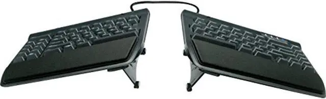 Alt view image 7 of 11 - Kinesis Freestyle2  Keyboard For Pc, Us English, Black, 9