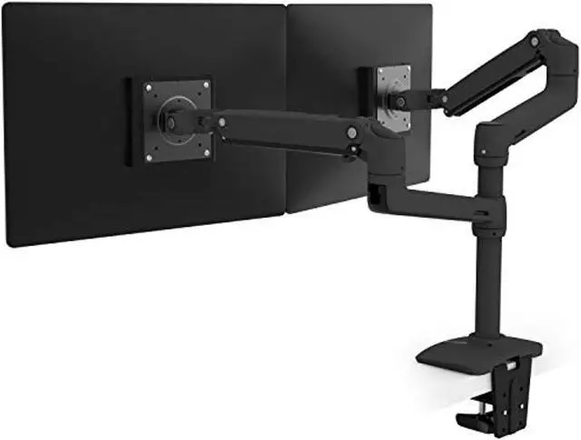 Alt view image 5 of 6 - Ergotron LX Dual 45-492-224 LCD Up to 24" Screen Adjustable Desk Mounting Kit