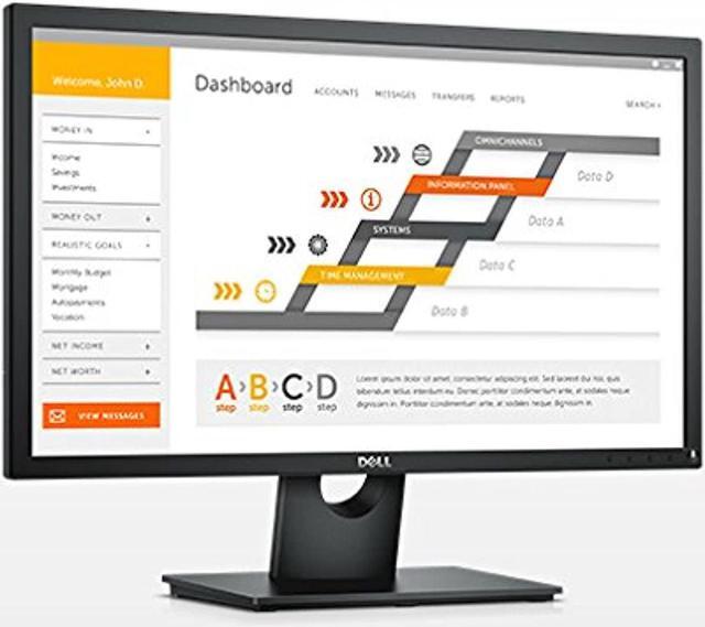 Alt view image 9 of 9 - Dell 23.8" 60 Hz IPS LCD Monitor 8ms (GTG) D-Sub, DisplayPort E2417H