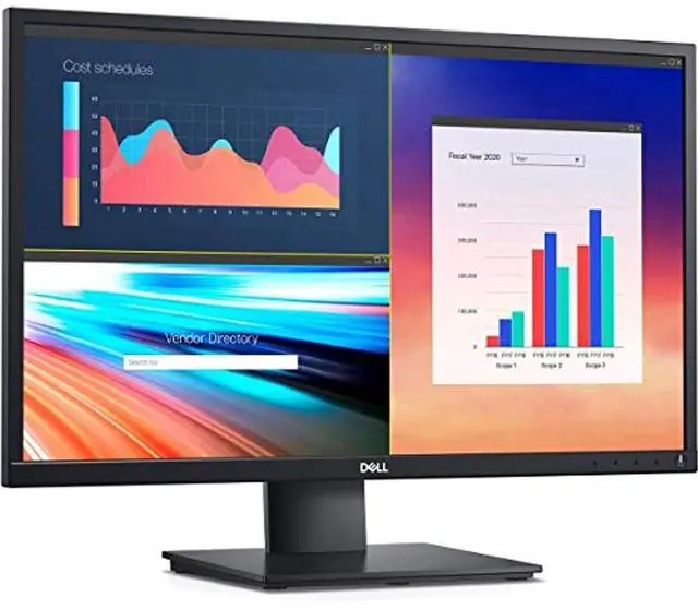 Alt view image 5 of 10 - Dell 23.8" 60 Hz IPS Monitor 8 ms typical (Normal) 5 ms typical (Fast) (gray to gray) D-Sub, DisplayPort E2420H