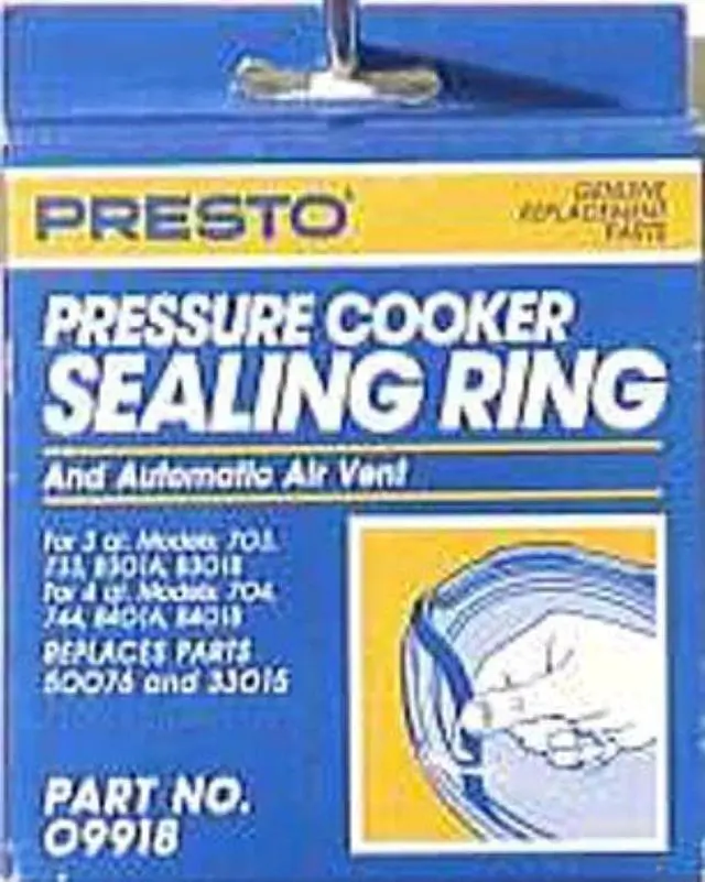 Alt view image 9 of 10 - Presto 3-4 Qt. Pressure Cooker or Canner Gasket 09918