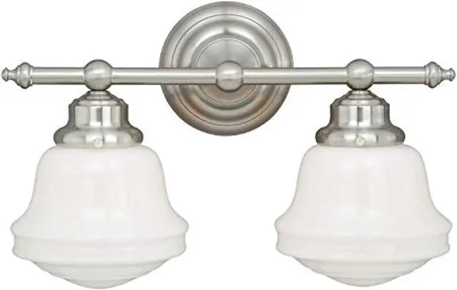 Alt view image 3 of 9 - VAXCEL W0169 Huntley 2L Vanity Satin Nickel