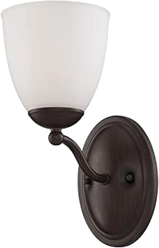 Alt view image 4 of 4 - One Light - Vanity Fixture - Prairie Bronze Finish