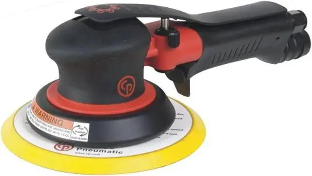Alt view image 2 of 2 - CHICAGO PNEUMATIC CP7255H 6" Air Random Orbital Sander 3/16" Orbit Dia 12000 rpm