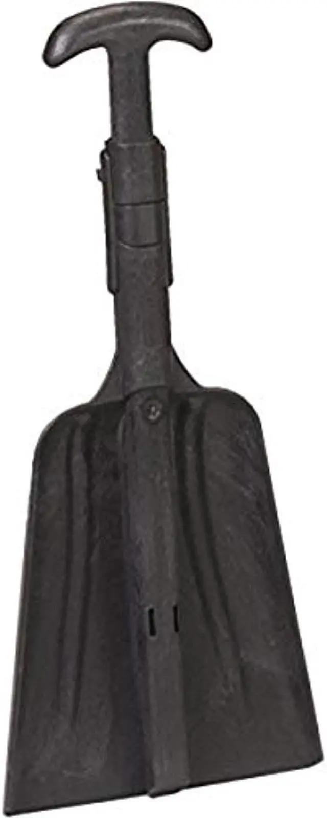 Main image of remco 6880ebg grey polypropylene emergency hygienic shovel, abs plastic blade, 24.4" - 36.5"