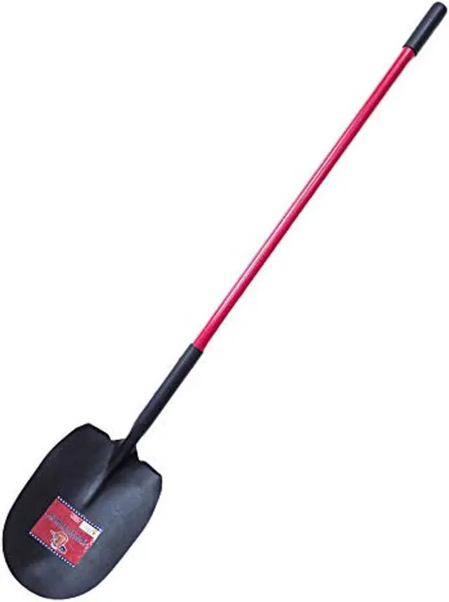 Alt view image 3 of 3 - BULLY TOOLS 92715 Bunk, Coal, Shovel with Long Fiberglass Handle