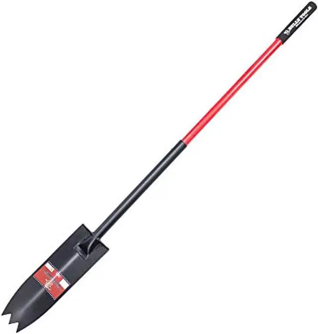 Alt view image 8 of 8 - BULLY TOOLS 95530 Track Bully 10-Gauge Track Shovel with Long Fiberglass Handle