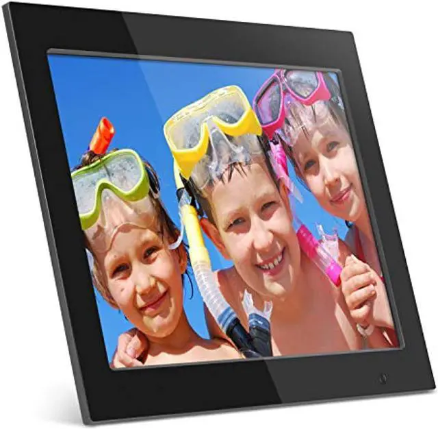 Alt view image 2 of 3 - aluratek (admpf315f) 15 inch digital photo frame - black