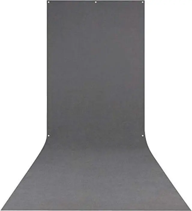 Alt view image 2 of 2 - Westcott X-Drop 5x12' Wrinkle-Resistant Backdrop, Neutral Gray Sweep #620S