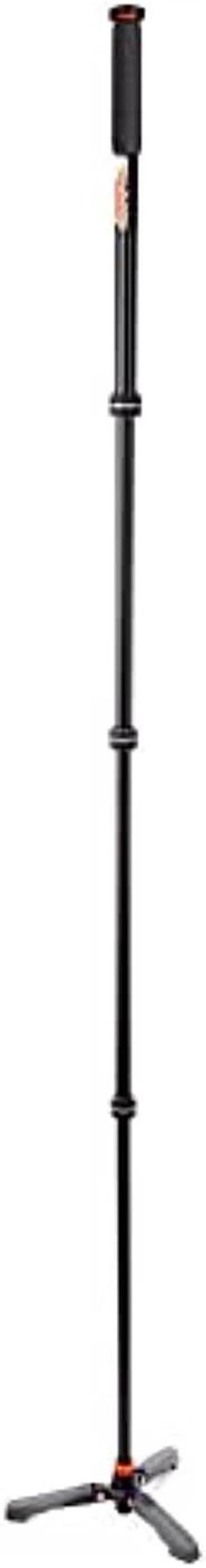 Main image of 3 legged thing punks trent 2.0 monopod with docz2 foot spreader kit - lightweight magnesium alloy camera monopod with multiple uses for heavy equipment - grey