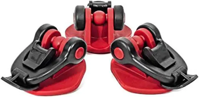 Alt view image 3 of 3 - Sachtler Rubber Feet with Quick Release for Flowtech 75/100 Tripod