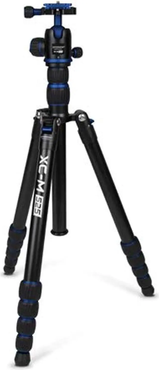 Main image of promaster xc-m 525k professional tripod kit with head - blue