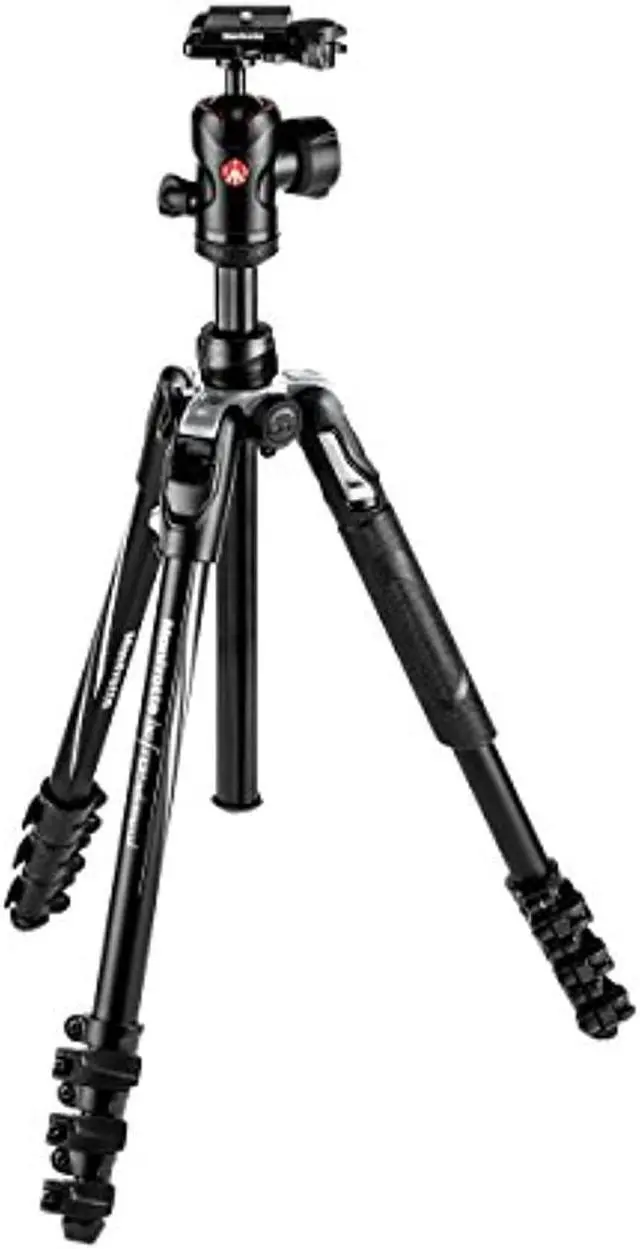 Alt view image 19 of 20 - Manfrotto Befree Advanced Lever Aluminum Travel Tripod with Ball Head, Black