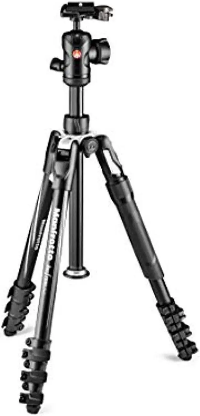 Alt view image 16 of 17 - Manfrotto Befree 2N1 Aluminium Tripod/Monopod, 494 Ball Head, Lever Locks, Black