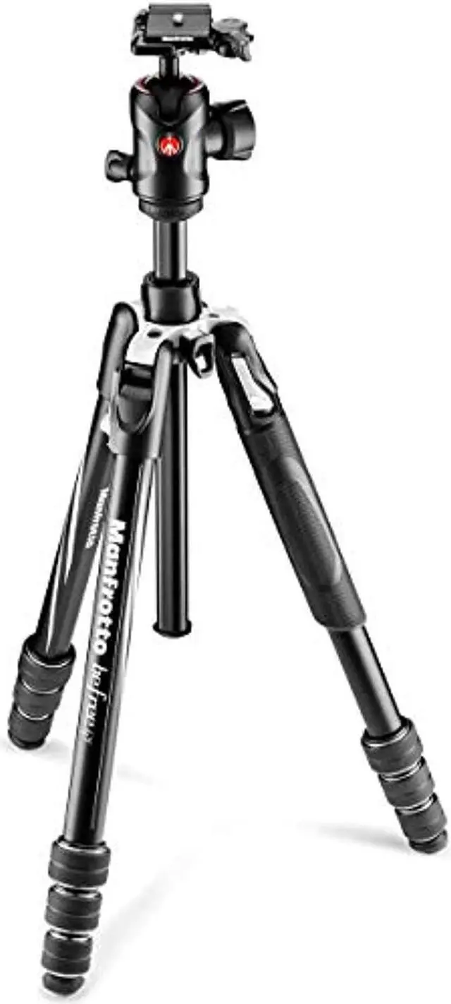 Alt view image 18 of 20 - Manfrotto Befree GT Aluminum Tripod with Twist Lock - Black