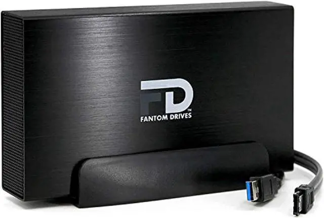 Alt view image 3 of 10 - fantom drives 2tb dvr external hard drive expander - usb 3.0 & esata - supports directv, dish, motorola, arris and more - black