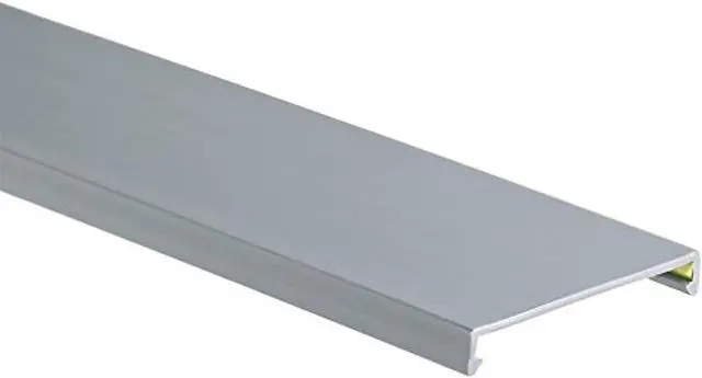 Main image of panduit c3lg6 wiring duct cover, pvc, light gray
