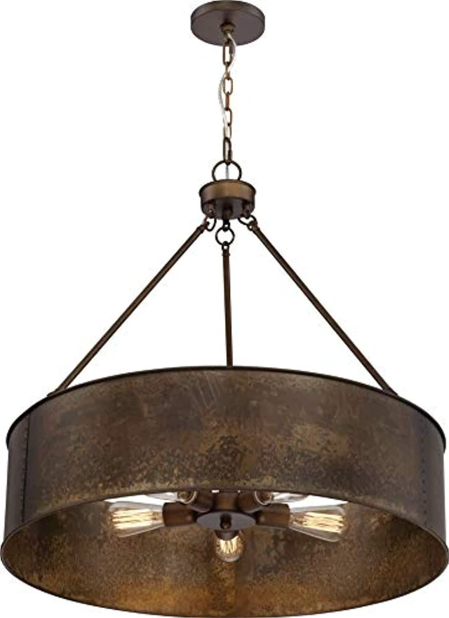 Main image of nuvo 60/5895 five light pendant, 5, brass