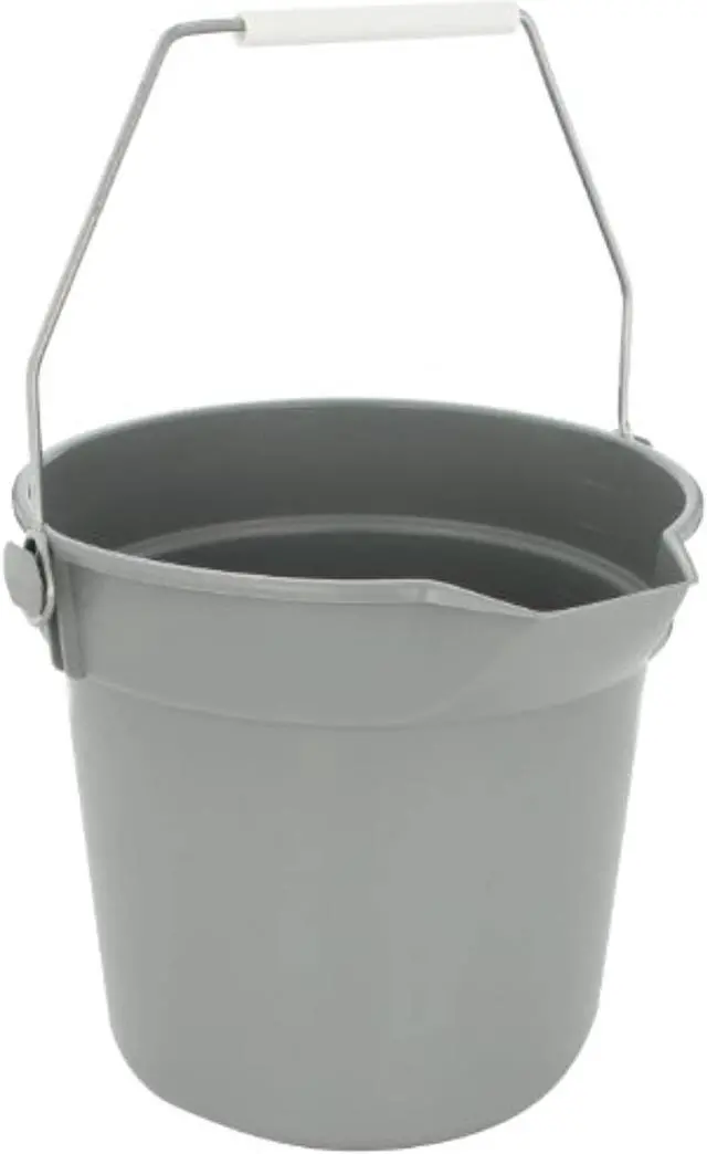Alt view image 5 of 7 - Impact Deluxe Hvy-Dty Bucket 10Qt Gray 5510