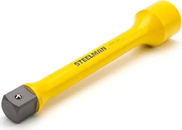 Alt view image 3 of 4 - STEELMAN 60164 1-Inch Drive Yellow 475 ft-lb Torque Extension