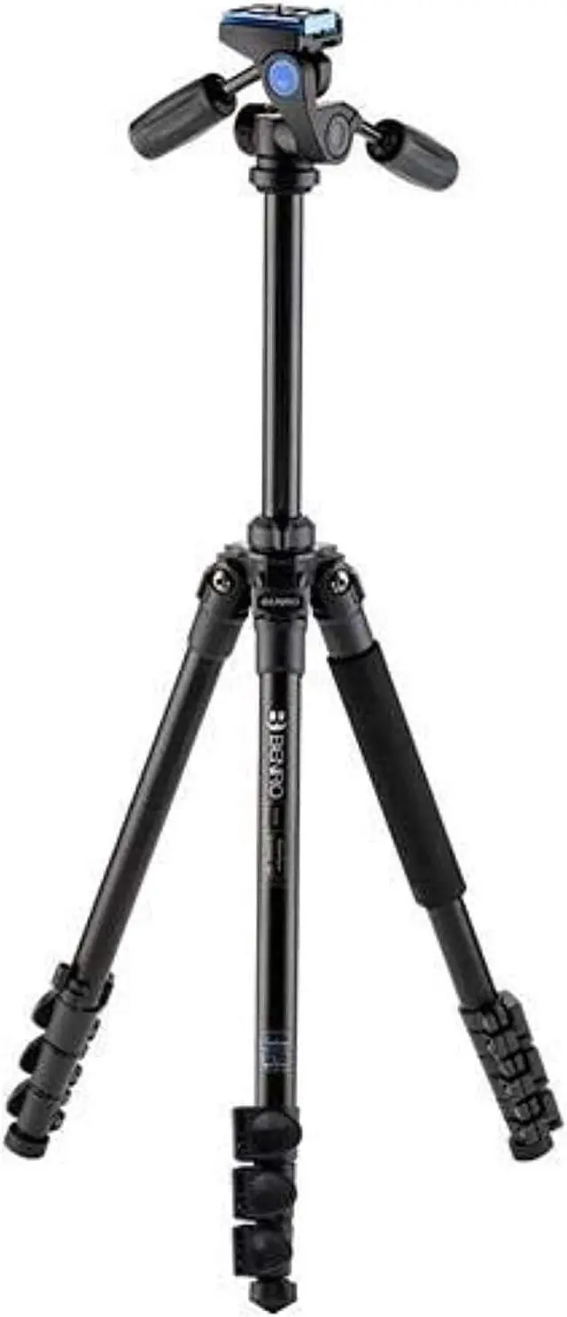 Alt view image 8 of 12 - Benro TAD28AHD2A Series 2 Adventure Aluminum Tripod with HD2A 3-Way Panhead