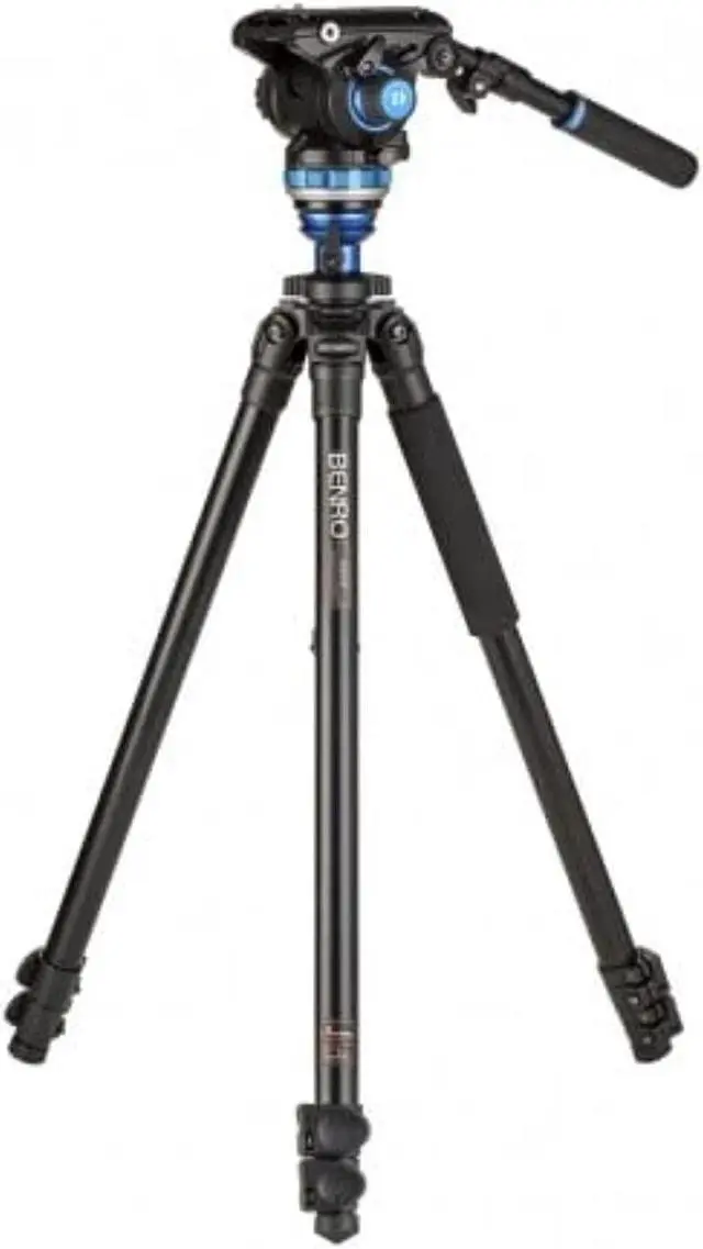 Alt view image 20 of 20 - Benro Video Tripod Kit  A2573FS6PRO Aluminum