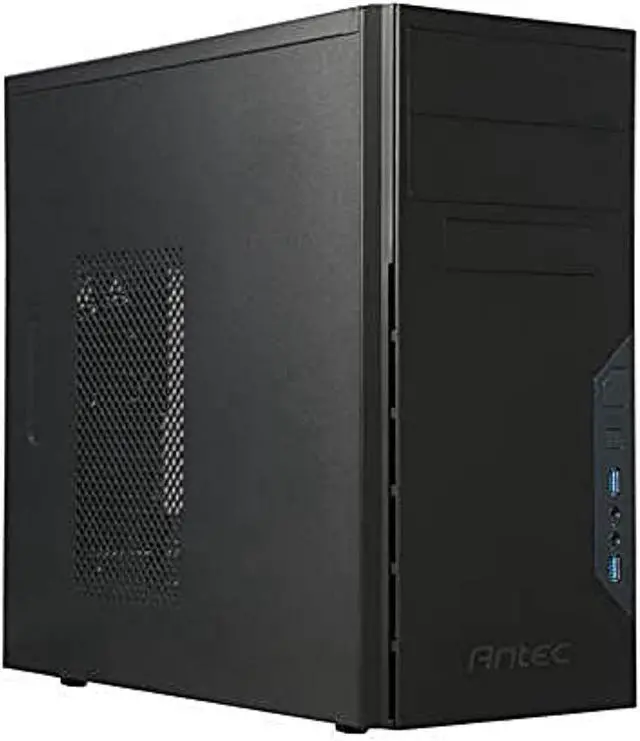 Alt view image 3 of 6 - Antec VSK3000E-U3 US Black SGCC Micro ATX Mini Tower Computer Case