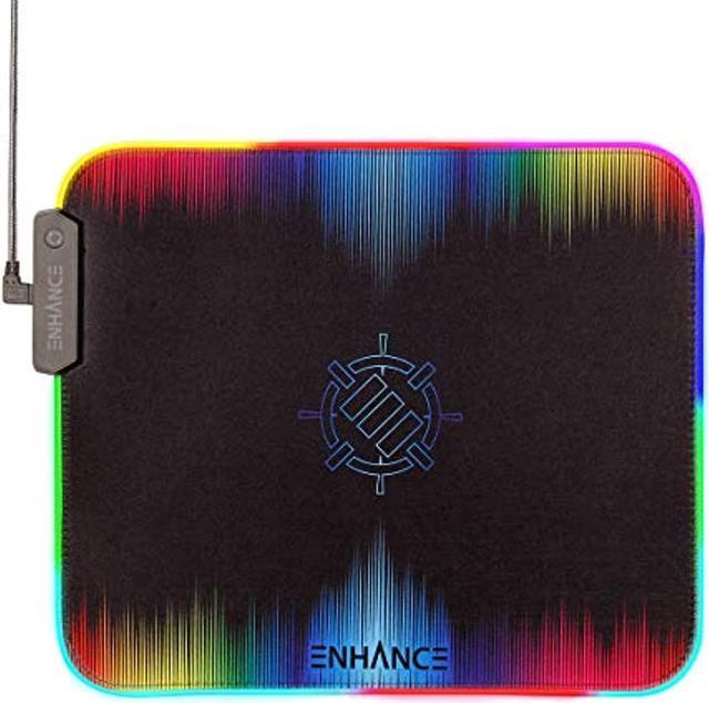 ENHANCE Voltaic ENPCPLE100MCEW Illuminated Gaming Mouse Pad - Multicolor 