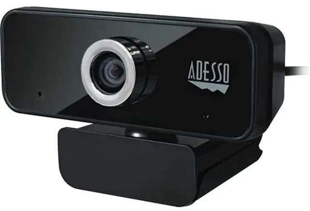 Alt view image 20 of 20 - Adesso CyberTrack 6S Webcam 8 Megapixel 30 fps USB 2.0 CYBERTRACK6S
