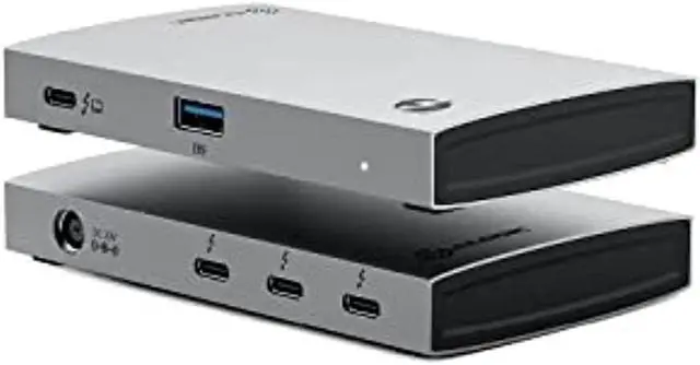 Alt view image 9 of 17 - Alogic Thunderbolt 4 BLAZE Hub - for Notebook/Desktop PC/Hard Drive/Monitor - Thunderbolt 4 - 2 Displays Supported - 4K - 3840 x 2160 - 1 x USB Type-A Ports - USB Type-A - 3 x USB Type-C Ports - USB T
