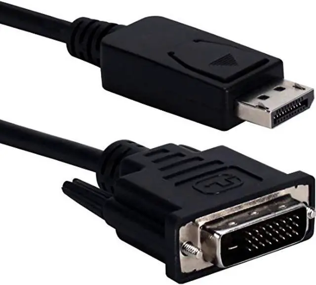 Alt view image 6 of 6 - QVS 6ft. DisplayPort - DVI m/m