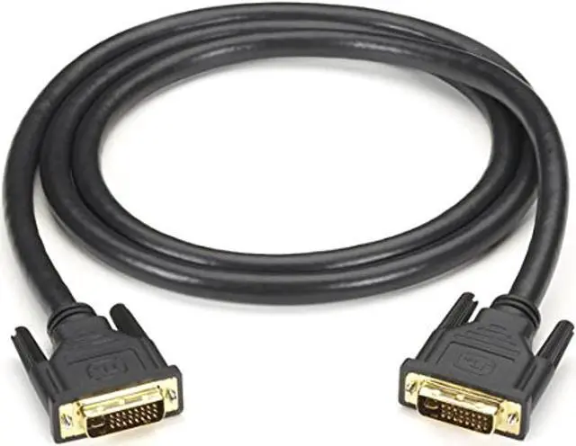 Alt view image 2 of 4 - DVI-I Dual-Link Cable Male to Male 1-m 3.2-ft.