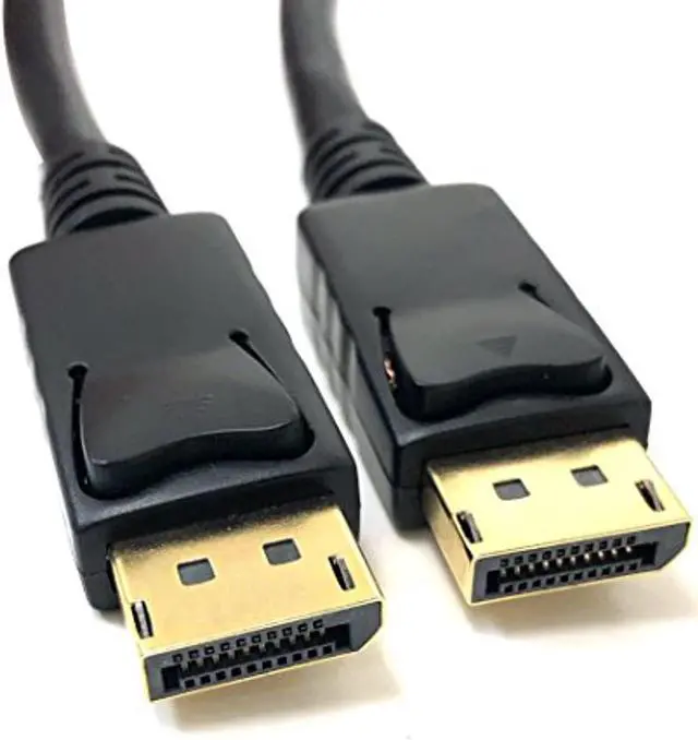 Alt view image 4 of 4 - Micro Connectors 10 Feet DisplayPort 1.2 M/M 28AWG Cable with Latches (M05-197)