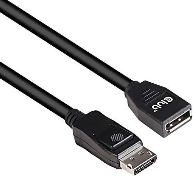Alt view image 12 of 15 - Club 3D CAC-1022 60Hz 6.56 ft. Male-Female Displayport