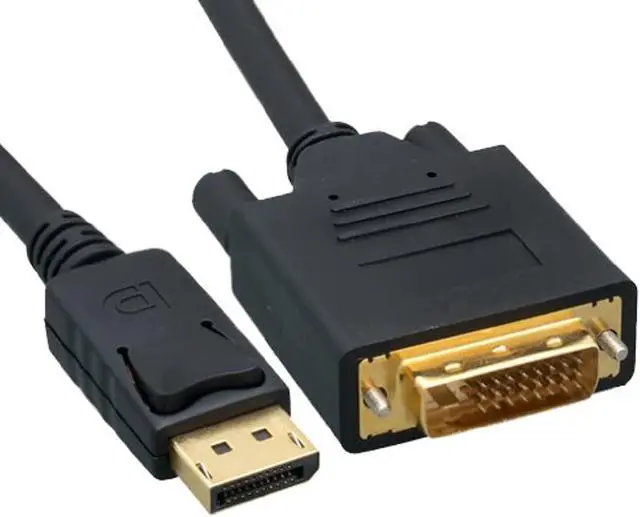 Alt view image 2 of 8 - Cable Wholesale DisplayPort to DVI Video Cable, DisplayPort Male to DVI Male, 15 foot