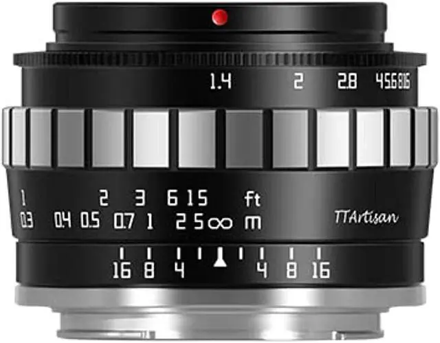 Main image of ttartisan 23mm f1.4 aps-c camera lens manual focus mft olympus/panasonic m43 mount like epm1?epm2?epl1?epl9?e-p6?e-m1?e-m10ii?e-m10iiii?pen-f g1?g5?g85?gf1?gf9?gx1?gx7?gx8?gx9?gm1?gm10?gh1