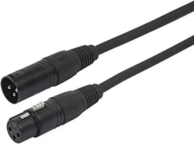 Alt view image 8 of 11 - Monoprice 20-foot (6 meter) 3-pin DMX Lighting & AES/EBU Cable