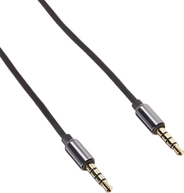 Alt view image 9 of 9 - Monoprice Onyx Series Auxiliary 3.5mm TRRS Audio & Microphone Cable, 3ft