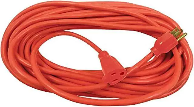 Alt view image 4 of 4 - Compucessory Heavy Duty Extension Cord 50' Orange 25149
