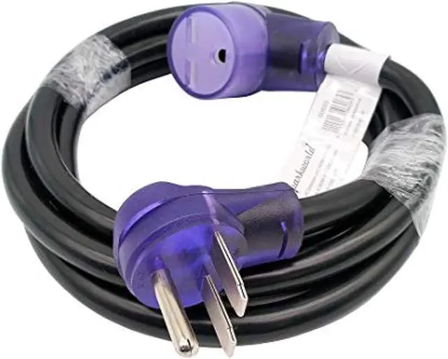 Alt view image 4 of 4 - Parkworld 60653 NEMA 6-30 Extension Cord Industrial Range Cord 30A 250V 3-Prong UL Listed 10 ft.