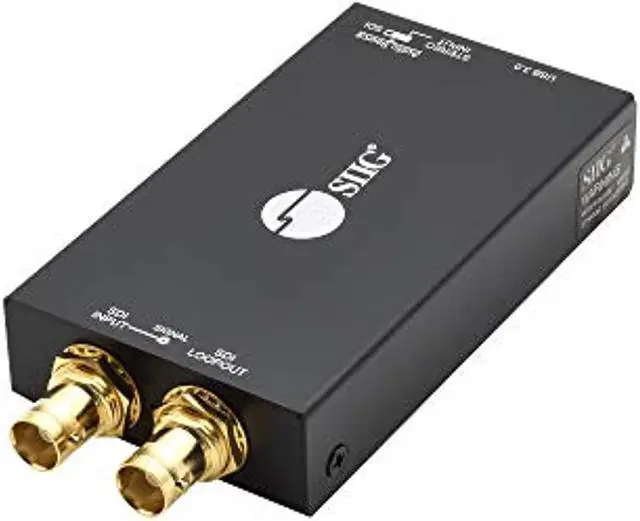 Alt view image 11 of 17 - SIIG AC CESD0K11S1 USB 30 3GSDI Capture Device with Loopout Brown Box