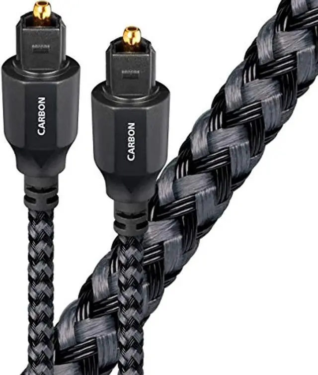 Alt view image 5 of 5 - AudioQuest Carbon Toslink Fiber Optic Digital Audio Cable - 4.92 ft. (1.5m)