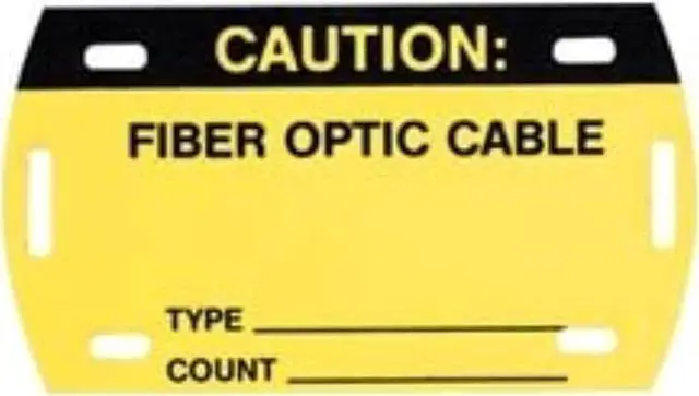 Alt view image 3 of 4 - Panduit PST-FO Self-Laminating Fiber Optic Cable Marker Tag (5-Pack)