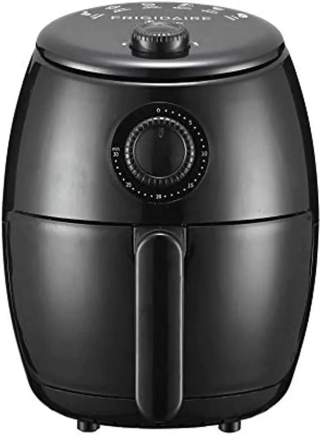 Alt view image 8 of 9 - Frigidaire EAF180-BLACK 1.8-Quart 800-Watt Countertop Electric Air Fryer with Timer (Black)