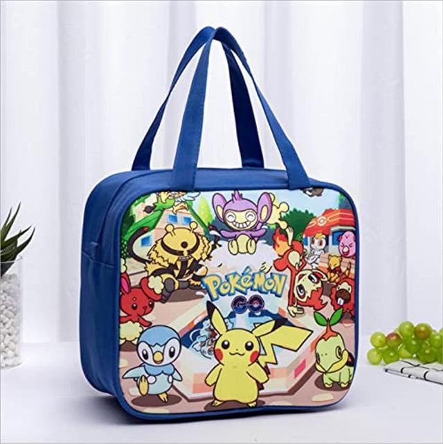 Caupzok Anime Lunch Bag Insulated Cartoon Cooler India  Ubuy