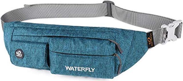 WATERFLY Fanny Pack Waist Bag: Fashionable Runner Small Hip Pouch